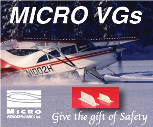 Maule M-7-235B on skis with Micro VGs Holiday AD