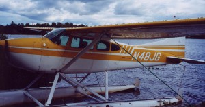 Cessna 185 on Floats with Micro VGs