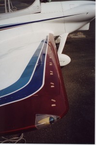 Kit Plane RV4 Micro VGs on Wing