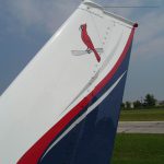Cessna 177B Vertical Stabilizer with Micro VGs