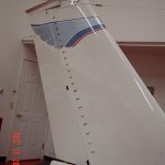 Cessna 177RG Vertical Stabilizer with Micro VGs