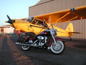 PA-18 Super Cub with VGs on Wing