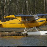 Piper PA-14 on Floats with VGs on Wing