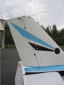 Piper PA-24 VGs on Tail